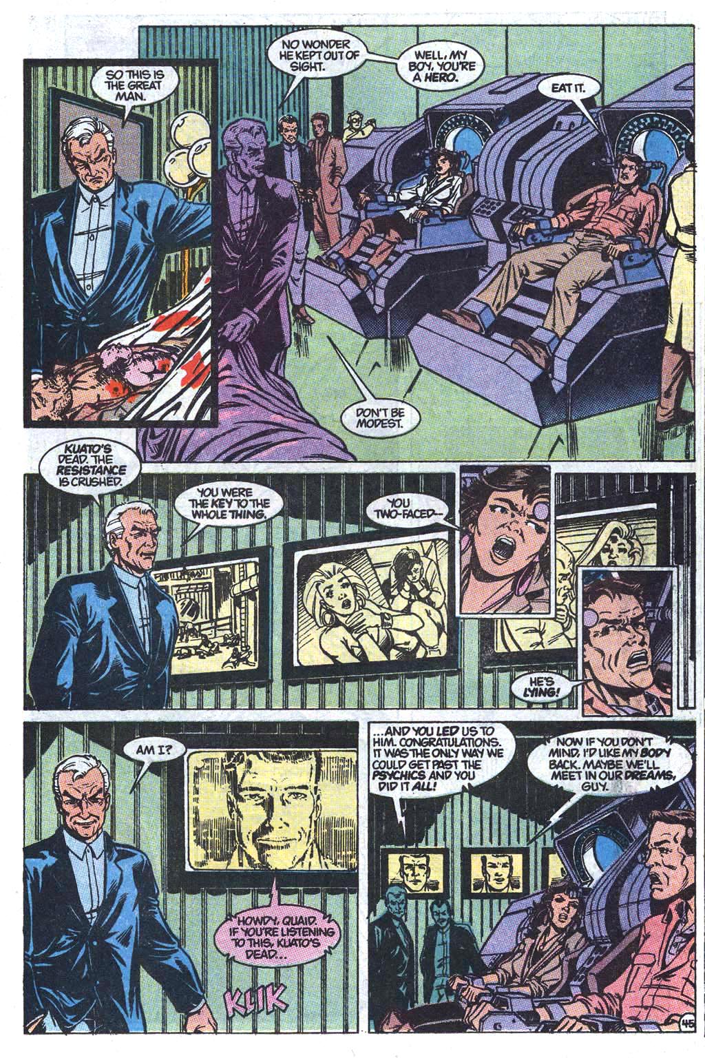 Read online Total Recall (1990) comic -  Issue # Full - 46