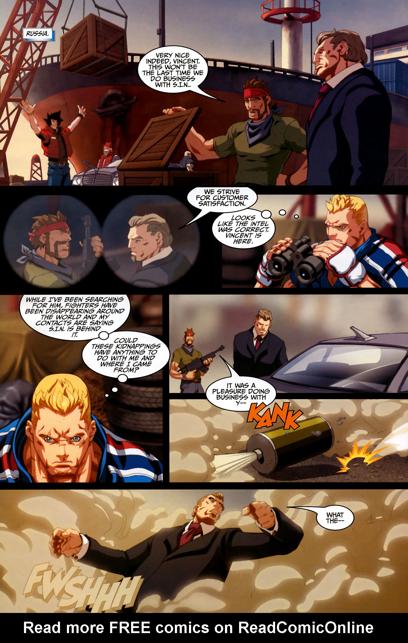 Read online Street Fighter IV comic -  Issue #2 - 9