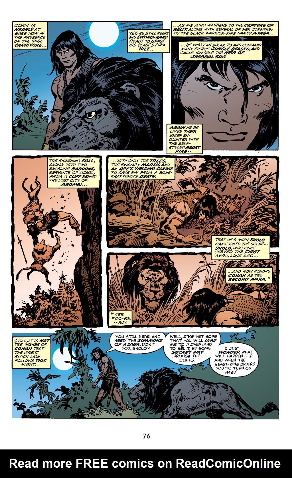 Read online The Chronicles of Conan comic -  Issue # TPB 12 (Part 1) - 77
