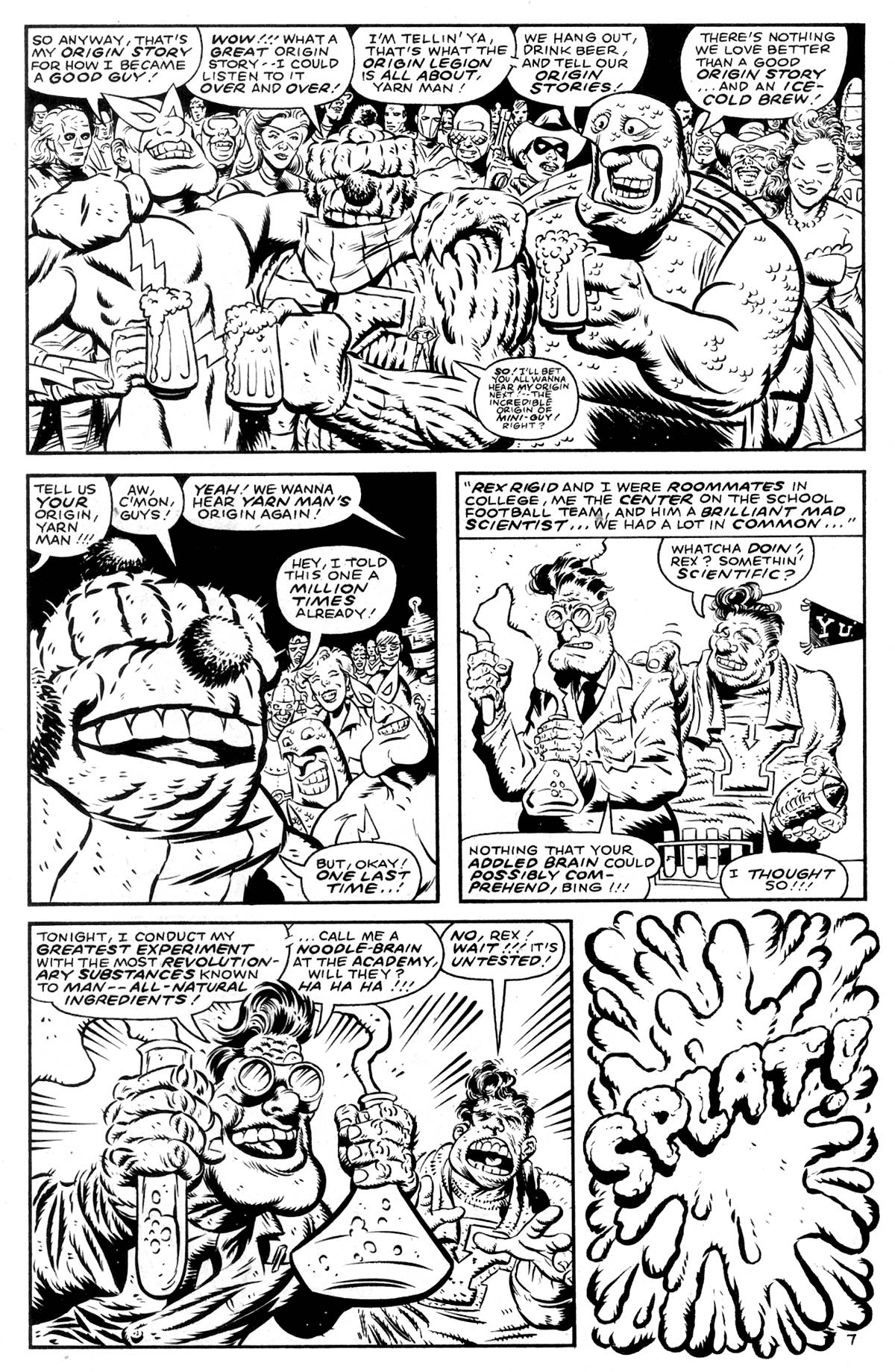 Read online Yarn Man comic -  Issue # Full - 9