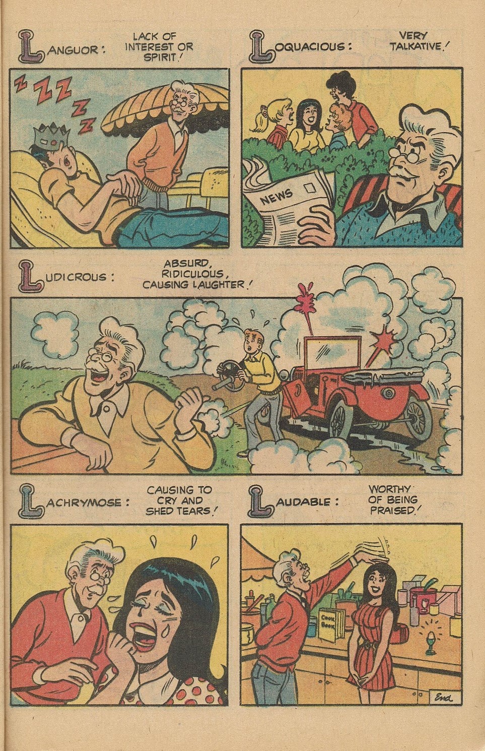 Read online Archie's TV Laugh-Out comic -  Issue #10 - 23