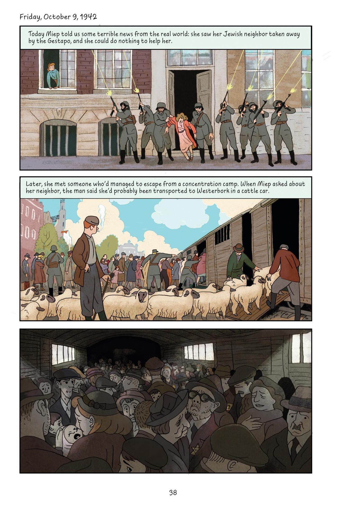 Read online Anne Frank’s Diary: The Graphic Adaptation comic -  Issue # TPB - 41