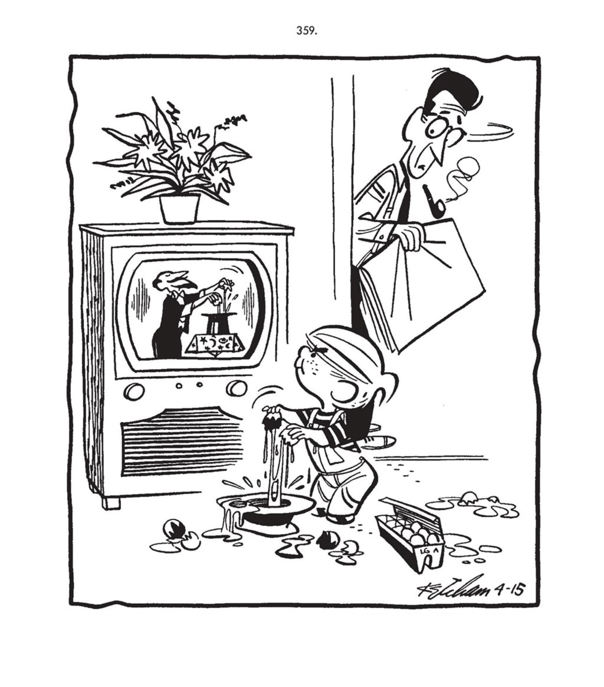 Read online Hank Ketcham's Complete Dennis the Menace comic -  Issue # TPB 1 (Part 4) - 85