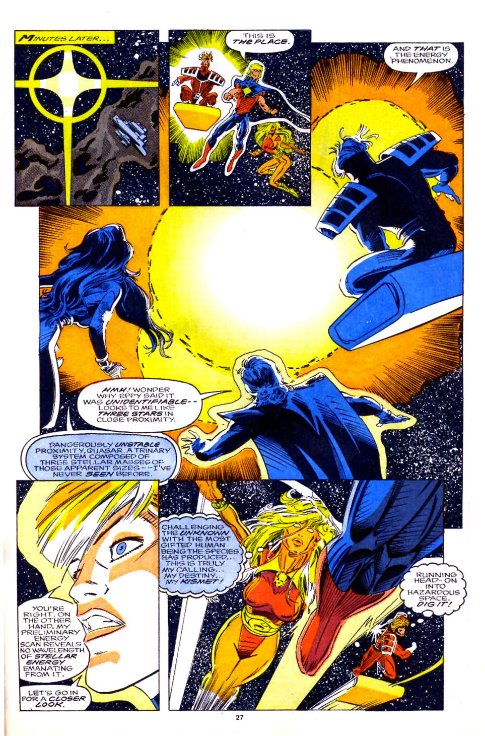 Read online Quasar comic -  Issue #35 - 21