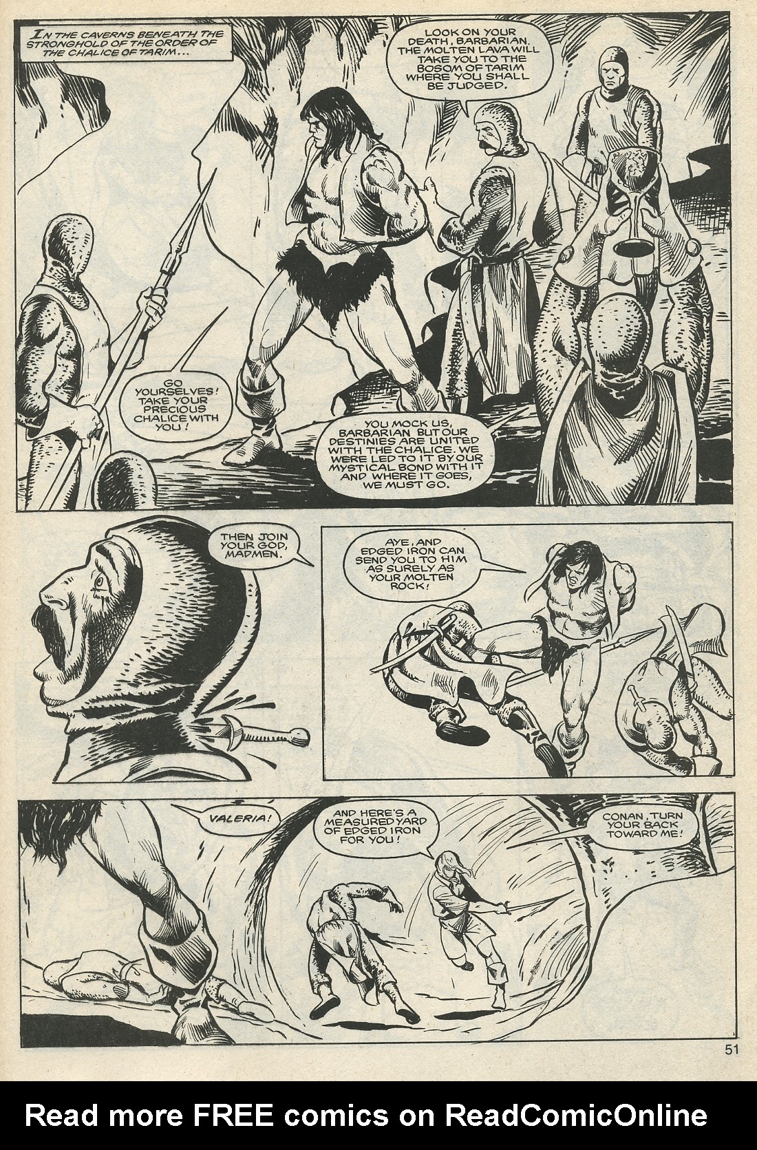Read online The Savage Sword Of Conan comic -  Issue #127 - 51