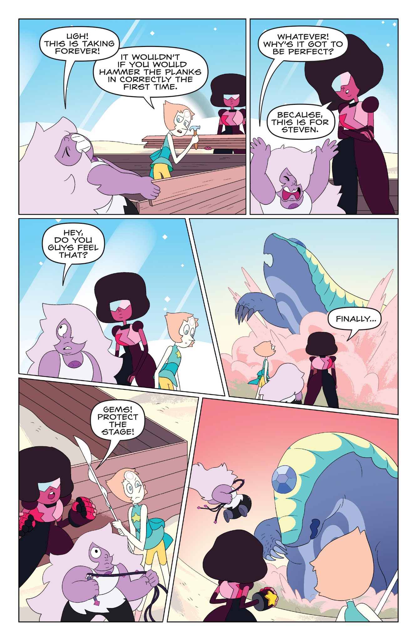 Read online Steven Universe Ongoing comic -  Issue #14 - 15