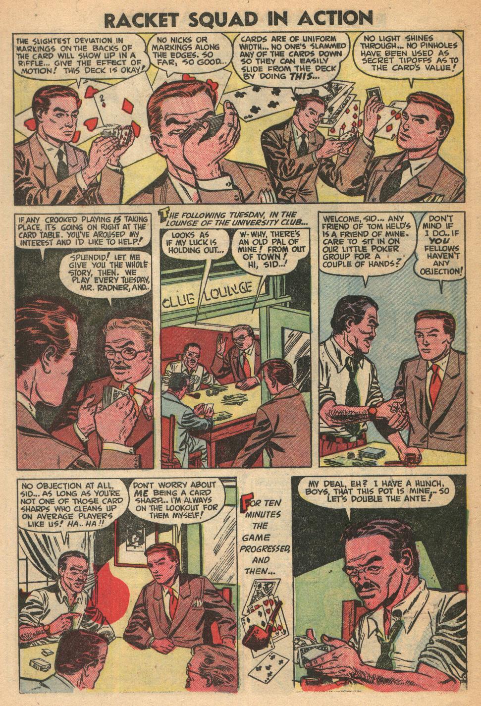 Read online Racket Squad in Action comic -  Issue #7 - 28