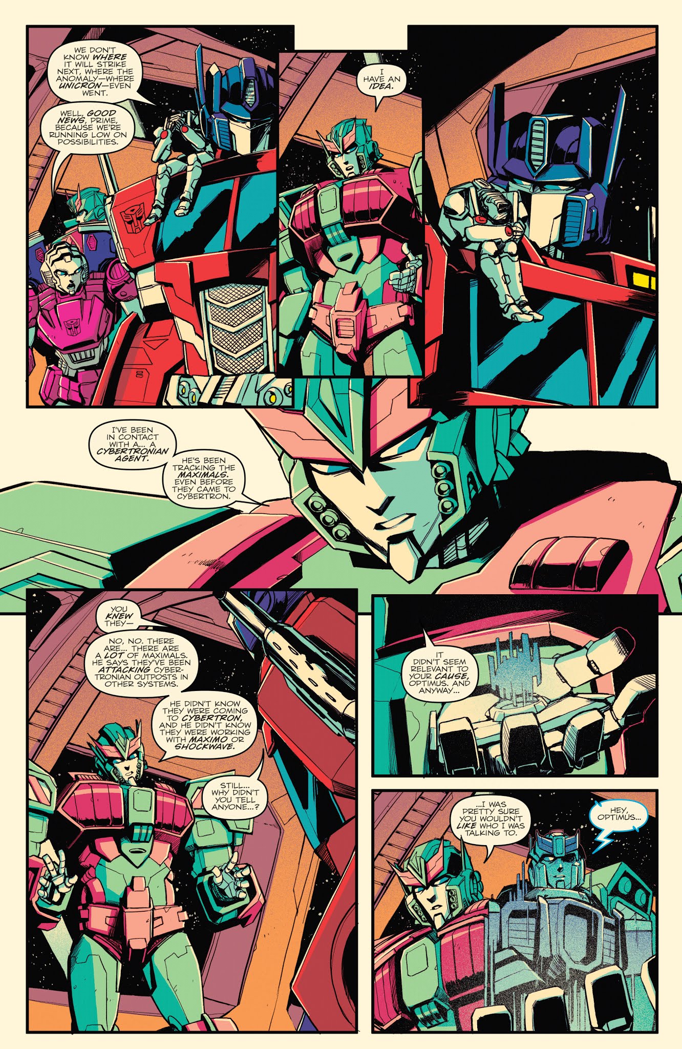 Read online Optimus Prime comic -  Issue #22 - 19