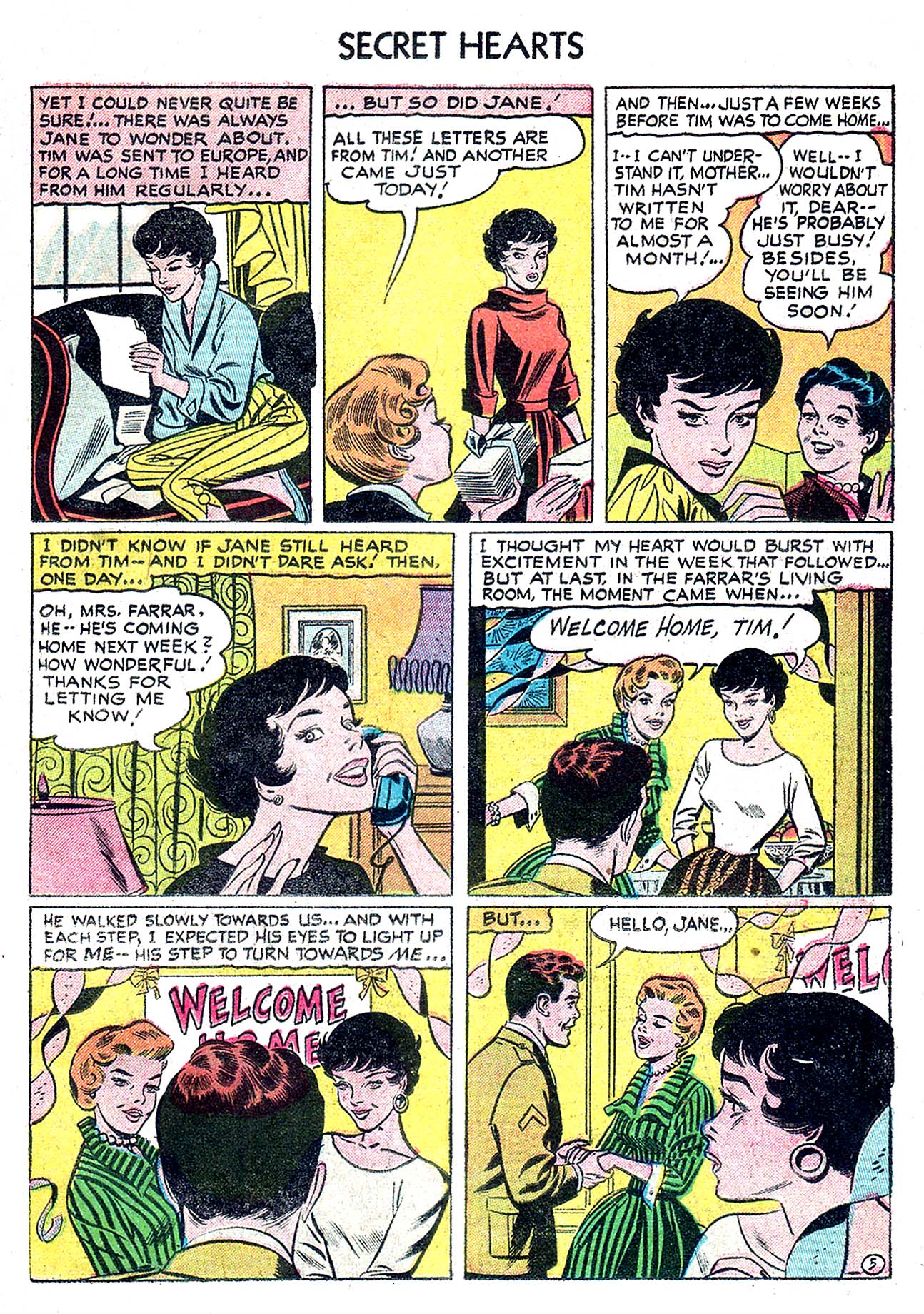 Read online Secret Hearts comic -  Issue #32 - 23