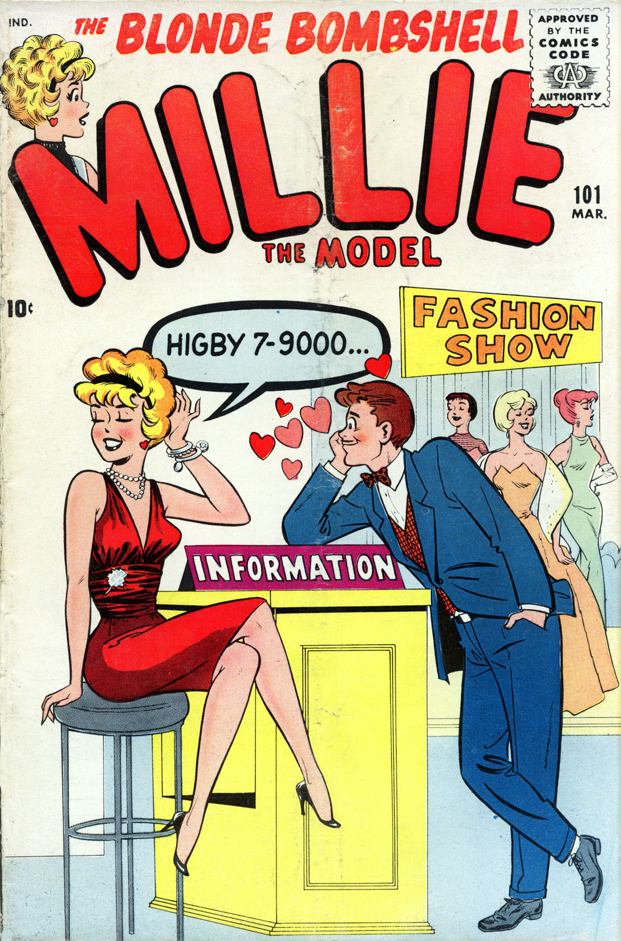 Read online Millie the Model comic -  Issue #101 - 1