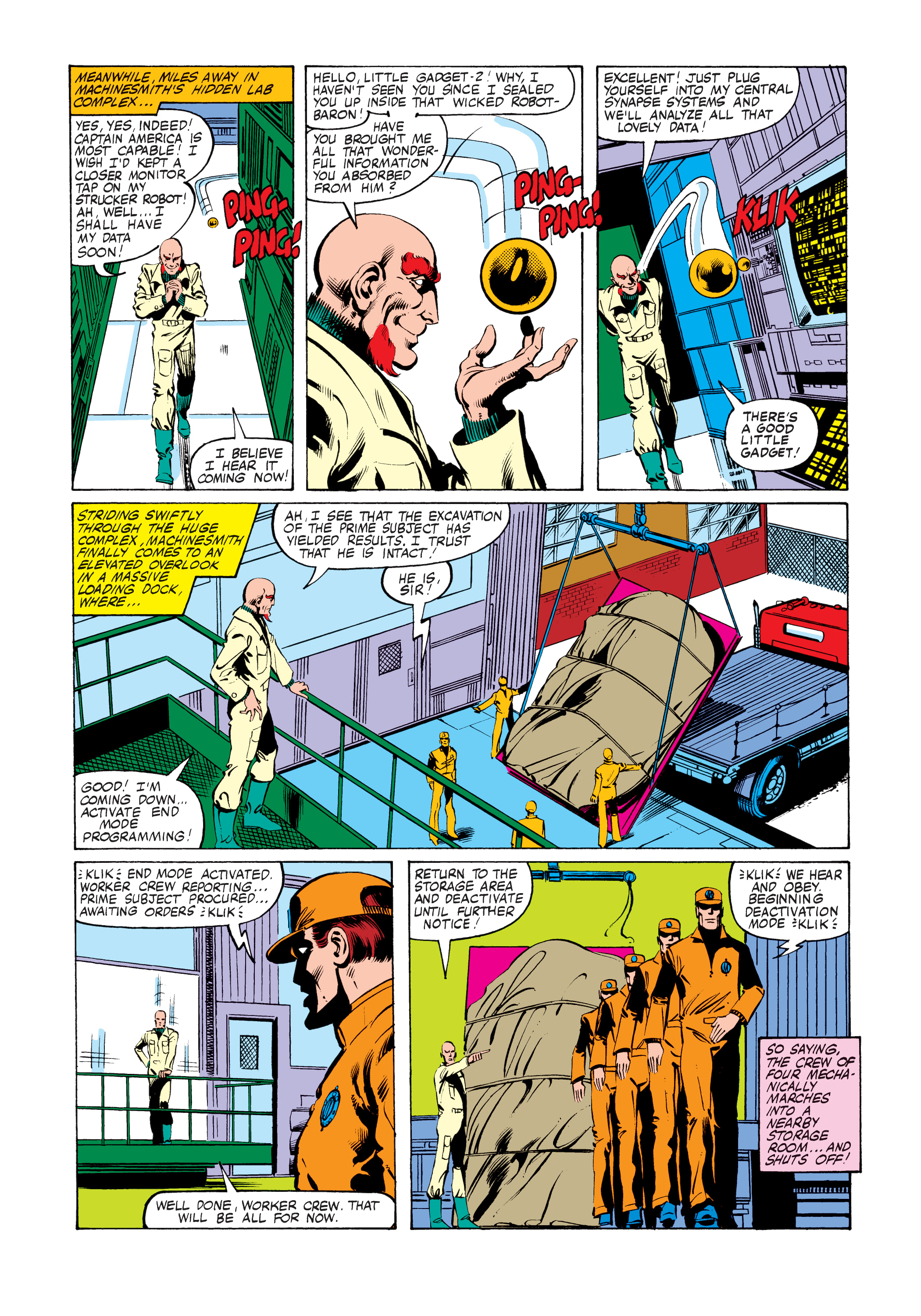 Read online Marvel Masterworks: Captain America comic -  Issue # TPB 14 (Part 1) - 32