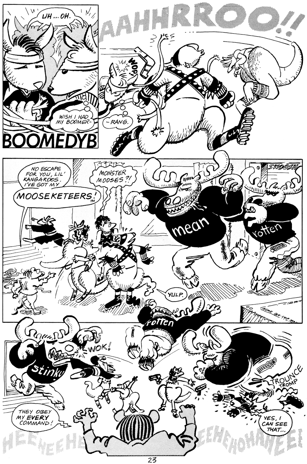 Pre-Teen Dirty-Gene Kung-Fu Kangaroos issue 1 - Page 25
