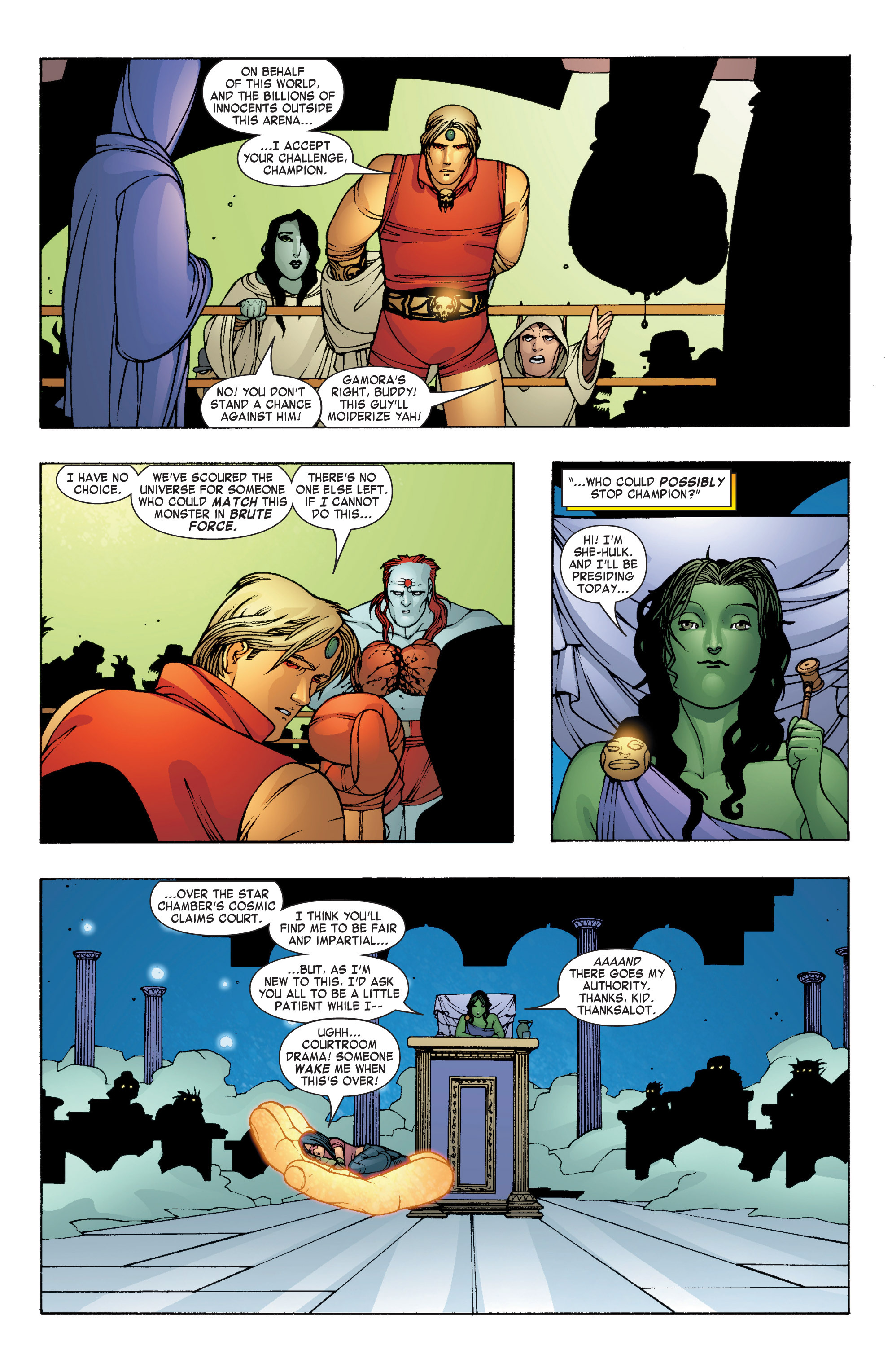 Read online She-Hulk (2004) comic -  Issue #7 - 15