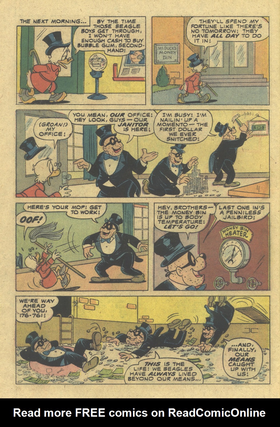 Read online Walt Disney THE BEAGLE BOYS comic -  Issue #23 - 10