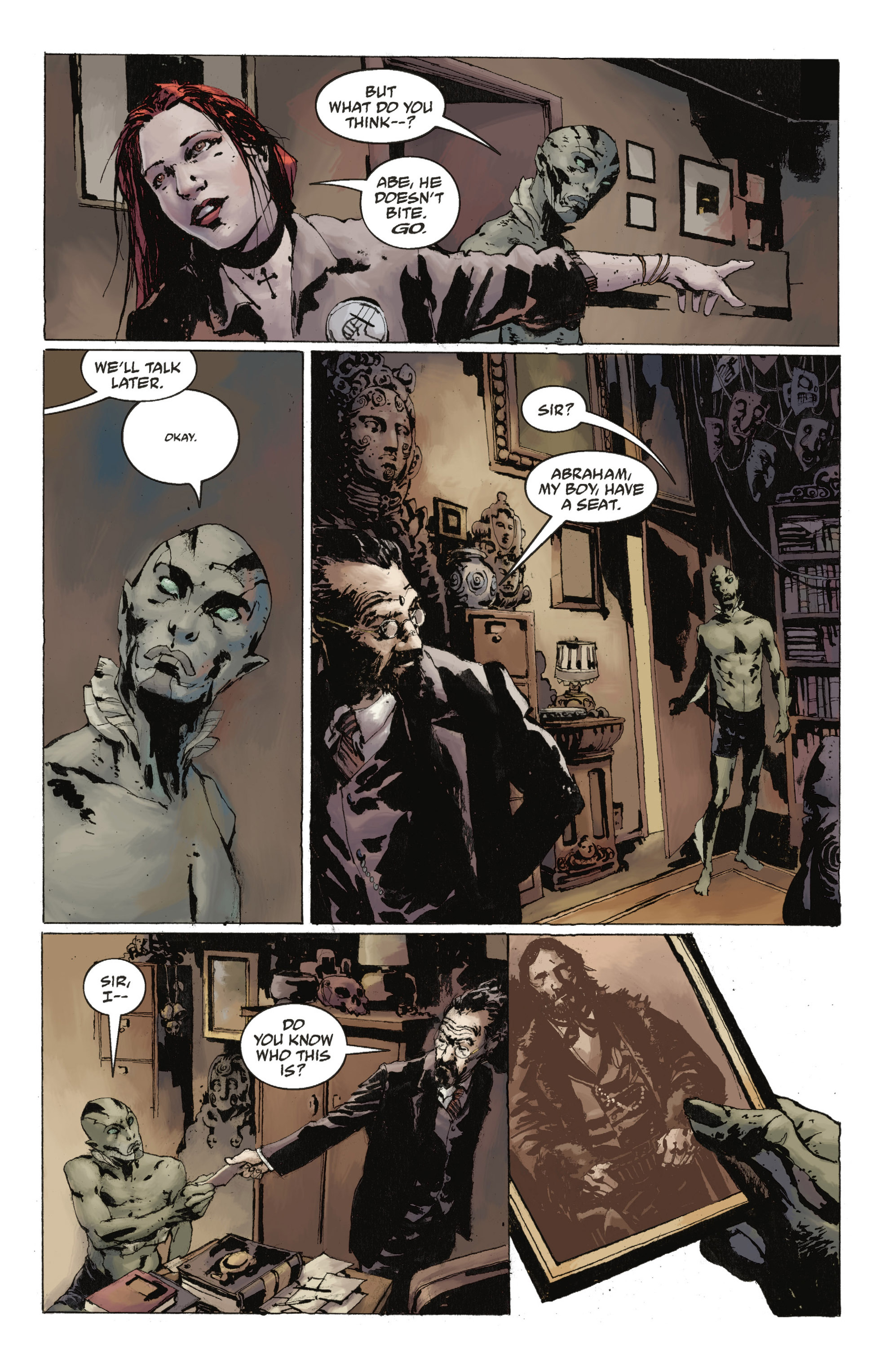 Read online Abe Sapien: The Drowning comic -  Issue #Abe Sapien: The Drowning _TPB - 22