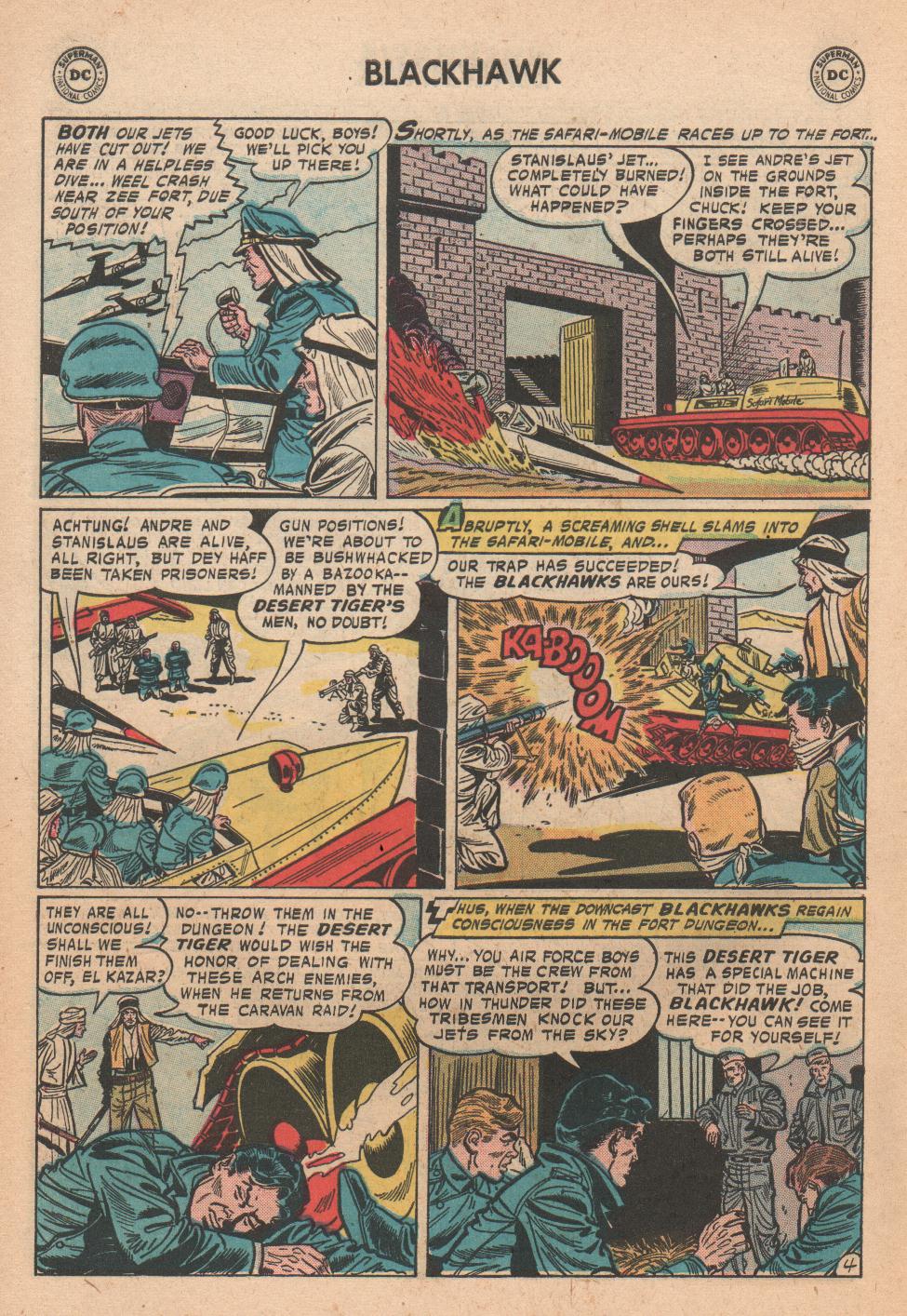 Read online Blackhawk (1957) comic -  Issue #121 - 28