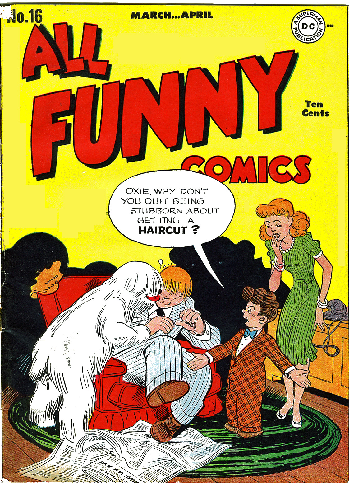 Read online All Funny Comics comic -  Issue #16 - 1