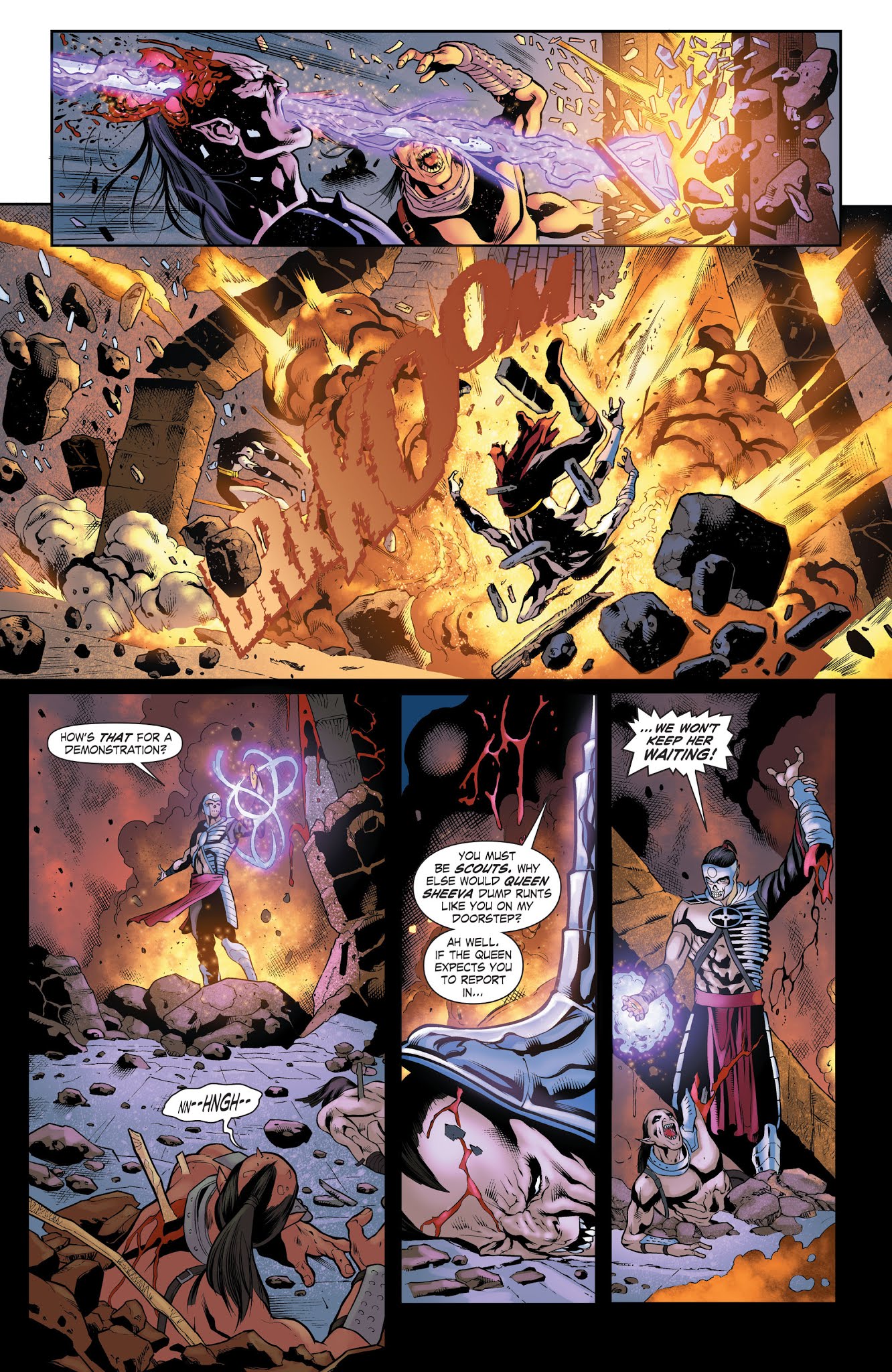 Read online Mortal Kombat X [I] comic -  Issue # _TPB 3 - 58