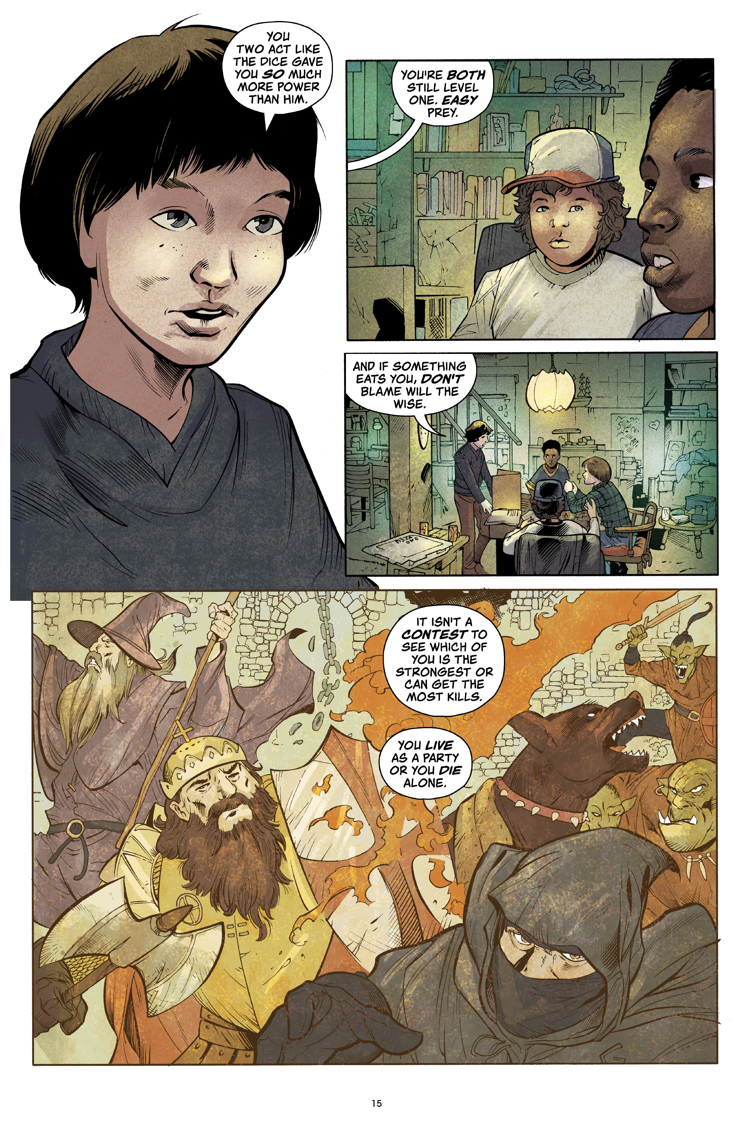 Read online Stranger Things Library Edition comic -  Issue # TPB 1 (Part 1) - 15