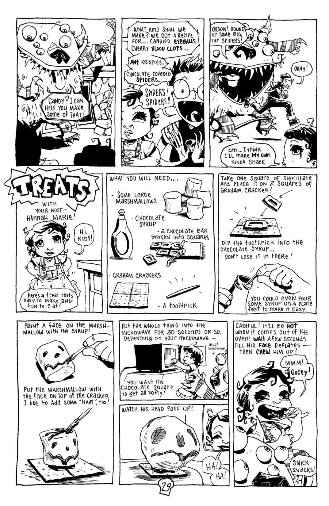 Read online Scary Godmother Comic Book Stories comic -  Issue # TPB - 30