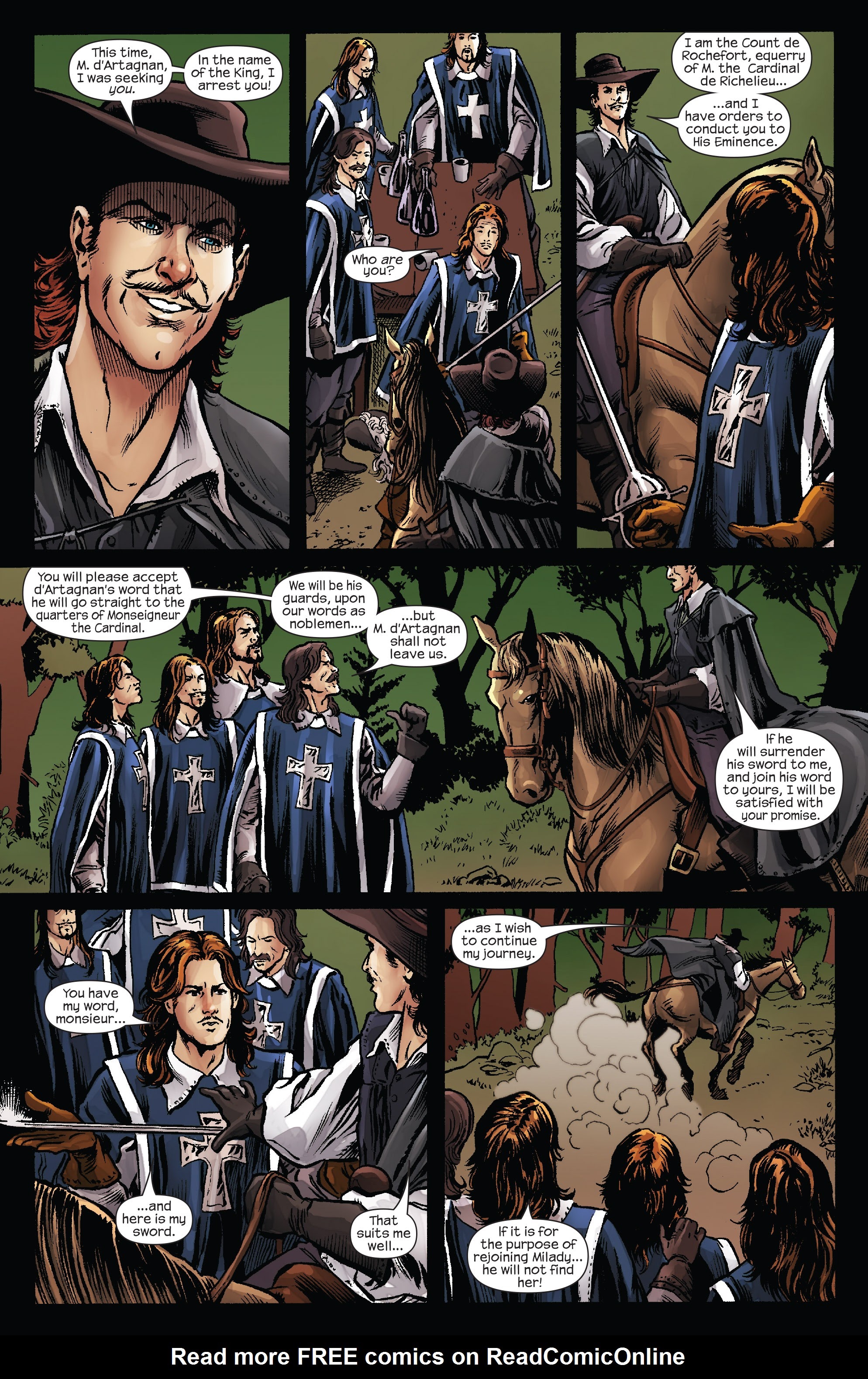 Read online Marvel Illustrated: The Three Musketeers comic -  Issue #6 - 17