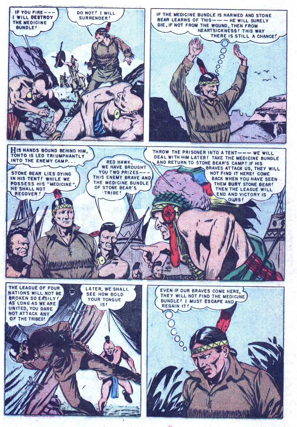 Read online Lone Ranger's Companion Tonto comic -  Issue #2 - 12