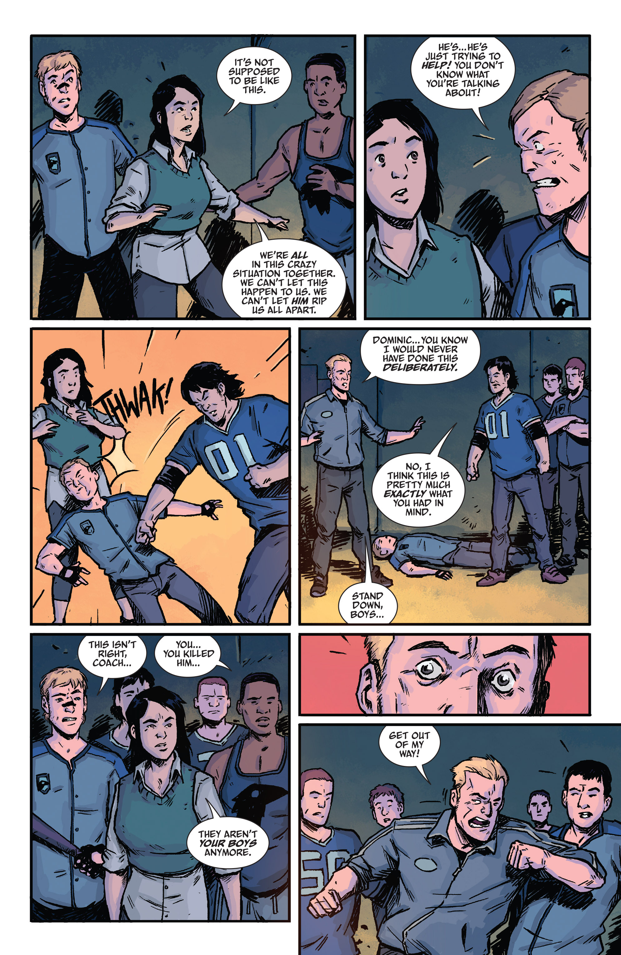 Read online The Woods comic -  Issue #4 - 18