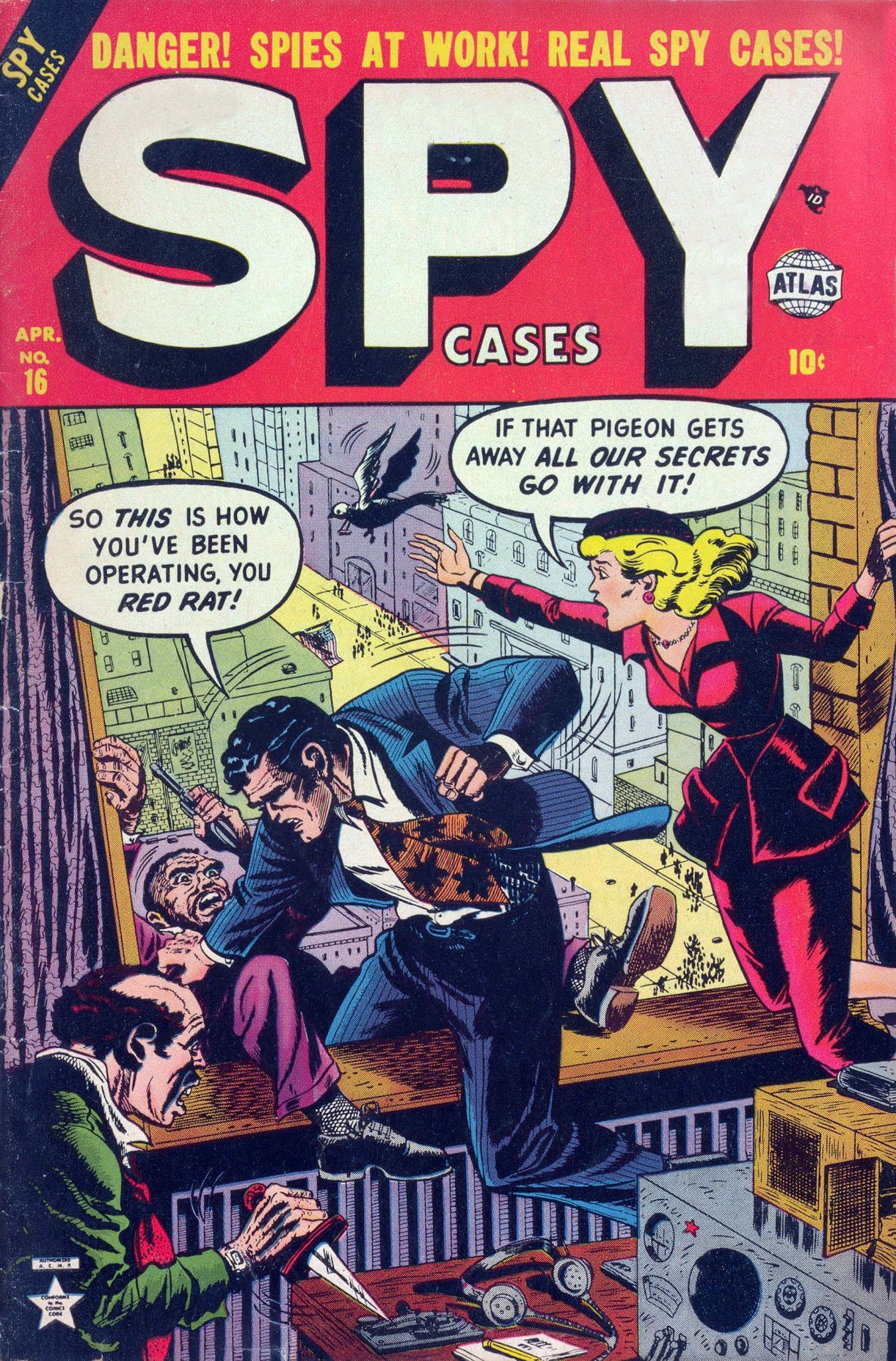 Read online Spy Cases comic -  Issue #16 - 1