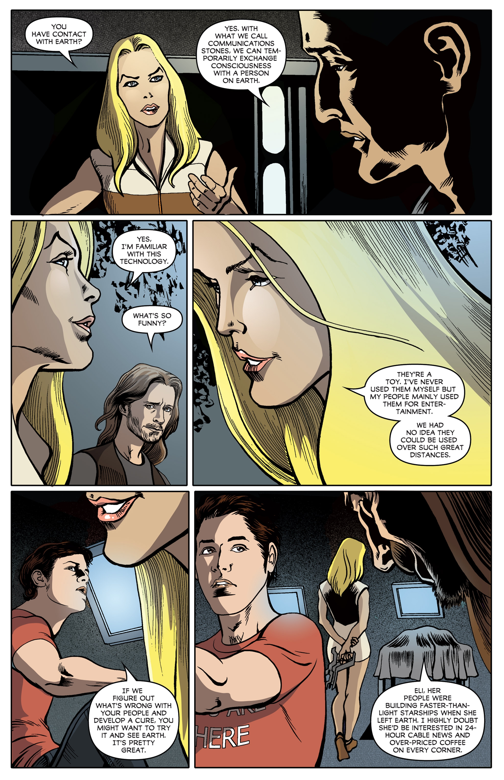 Read online Stargate Universe comic -  Issue #2 - 17