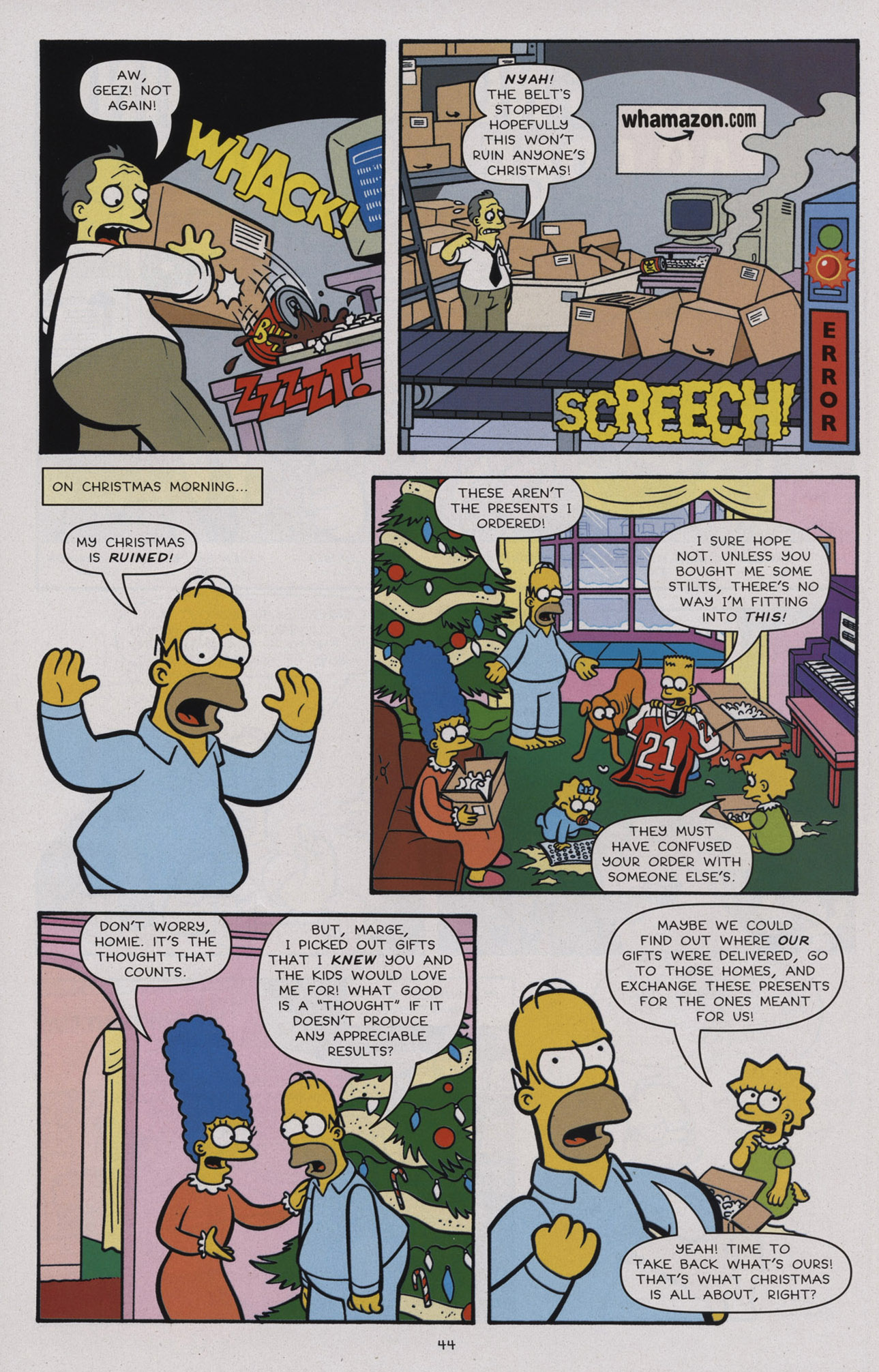 Read online The Simpsons Winter Wingding comic -  Issue #6 - 46