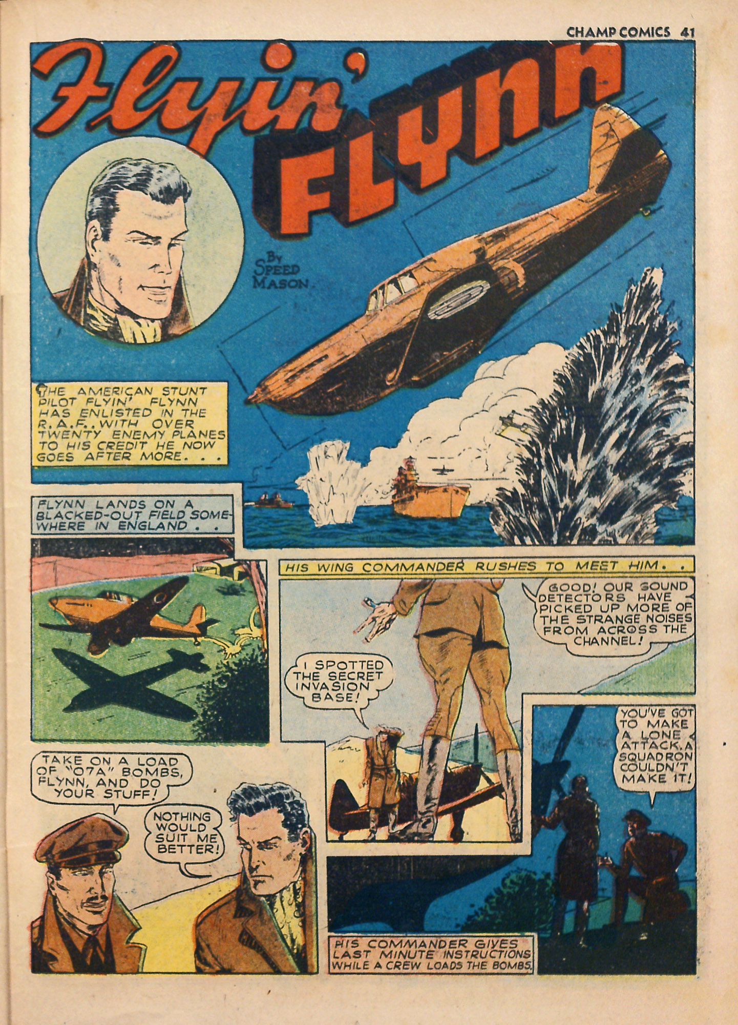 Read online Champ Comics comic -  Issue #16 - 43