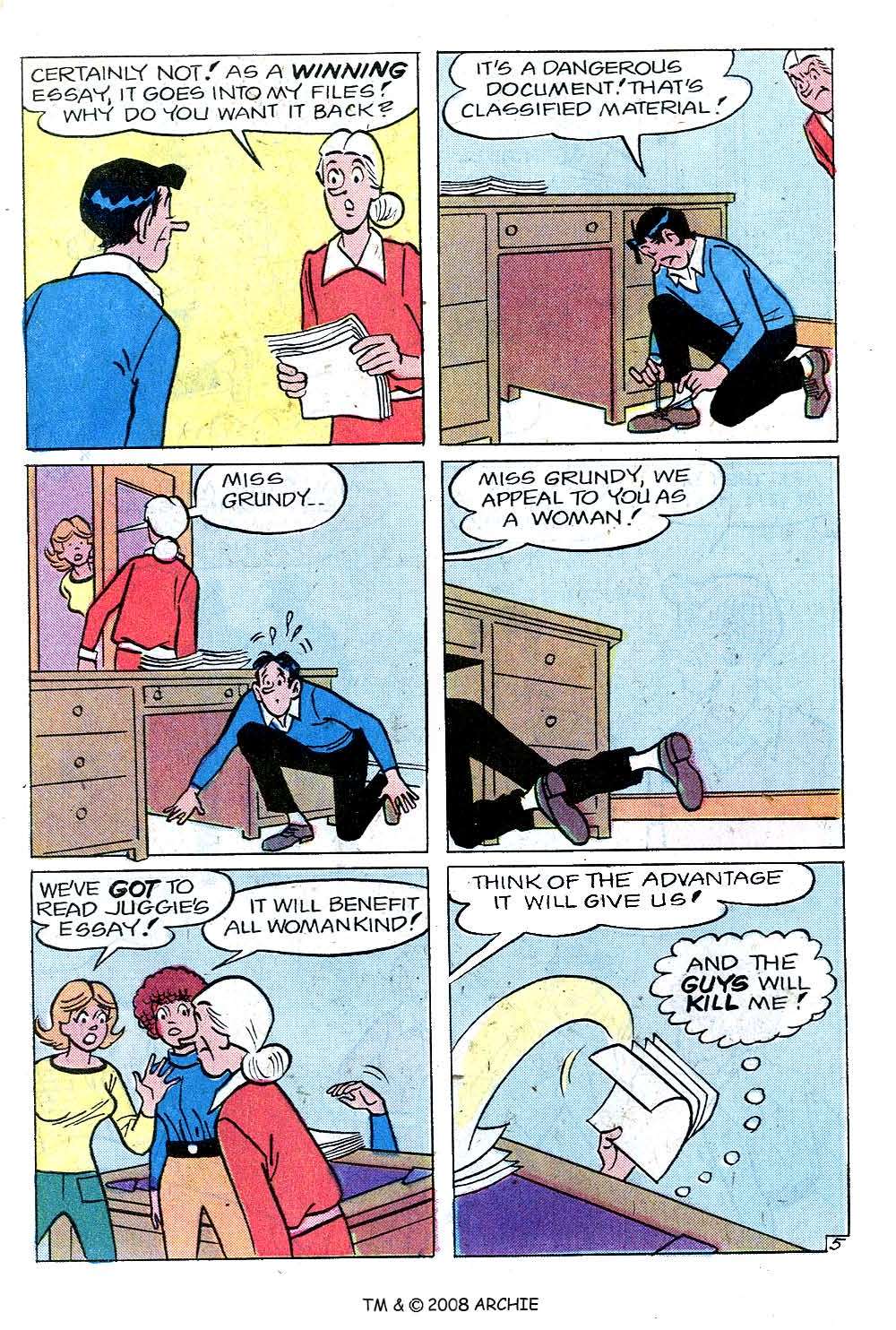 Read online Jughead (1965) comic -  Issue #290 - 7