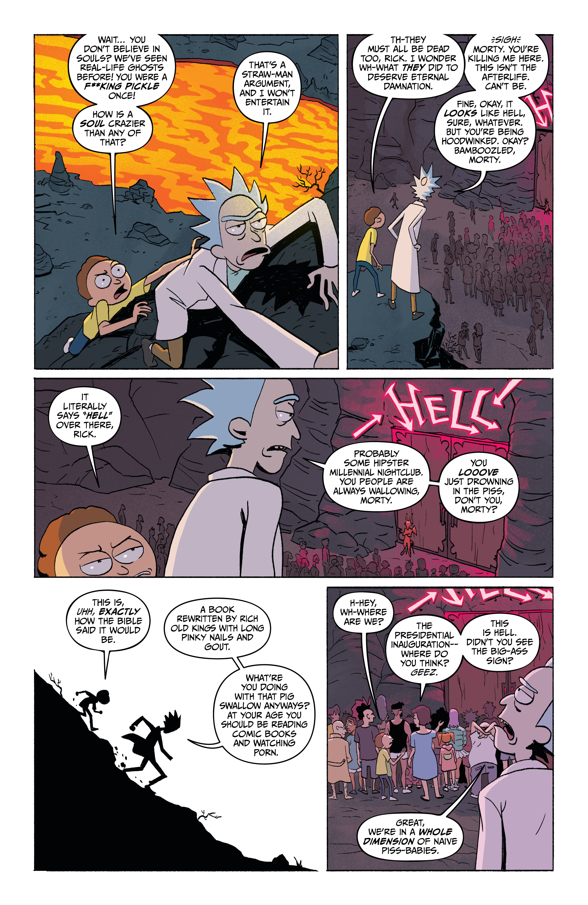 Read online Rick and Morty: Go to Hell comic -  Issue # _TPB - 9