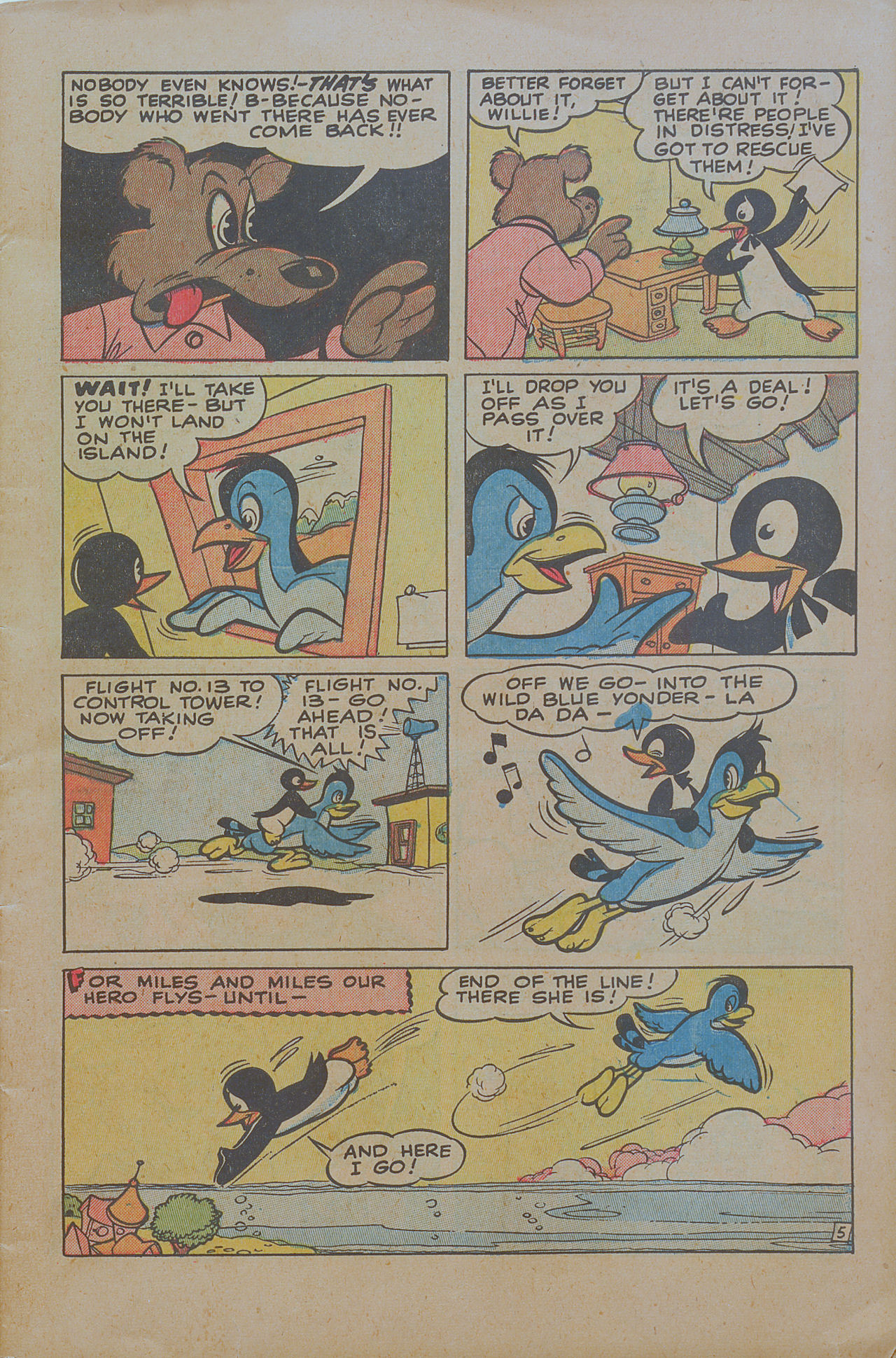 Read online Willie The Penguin comic -  Issue #1 - 7