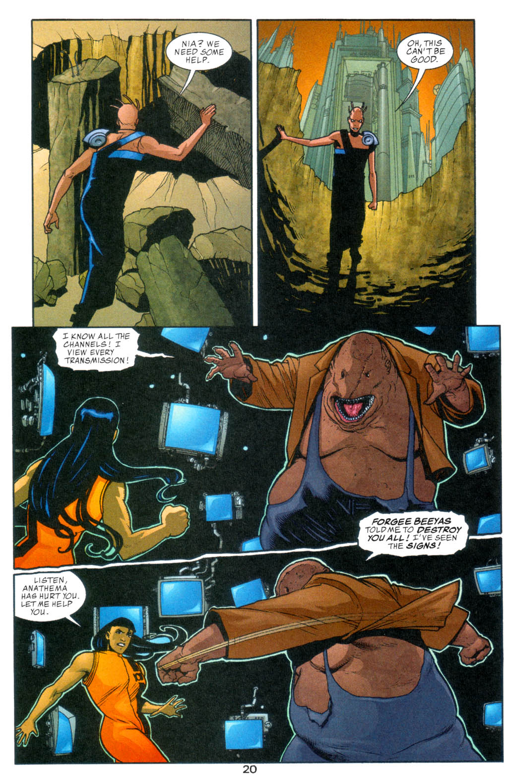 Read online Haven: The Broken City comic -  Issue #5 - 21