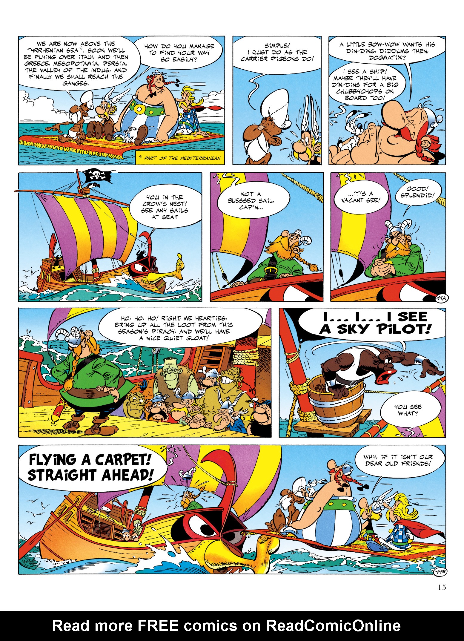 Read online Asterix comic -  Issue #28 - 16