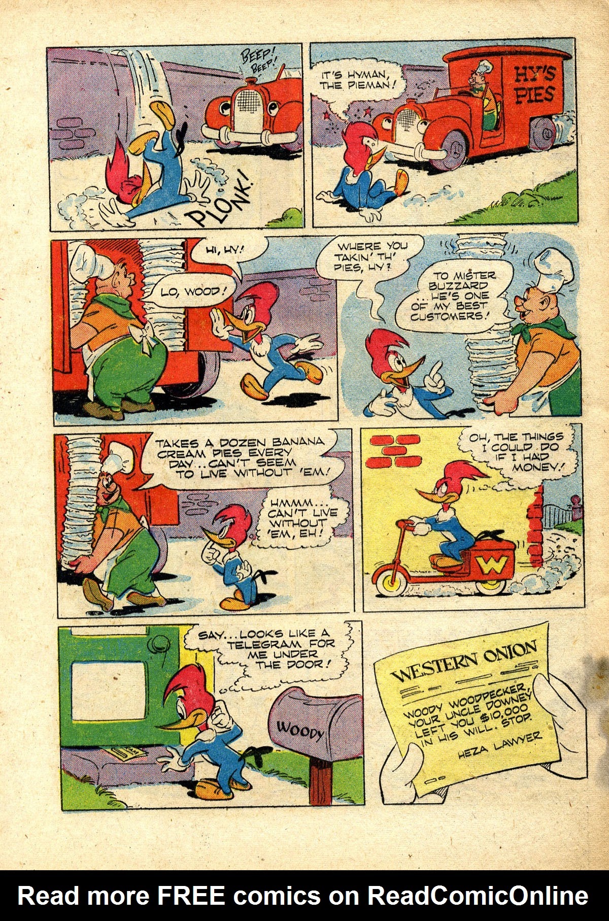 Read online Walter Lantz Woody Woodpecker (1952) comic -  Issue #22 - 32