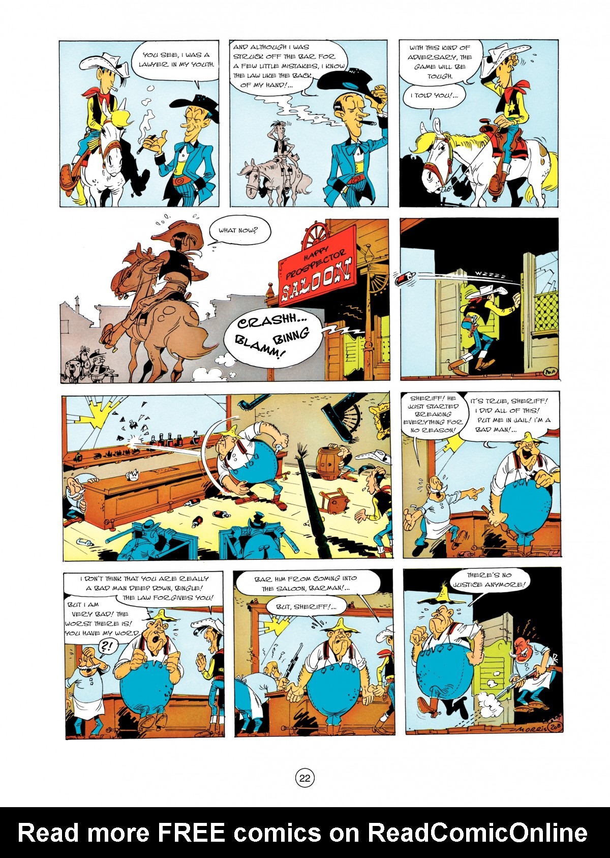 Read online A Lucky Luke Adventure comic -  Issue #5 - 24