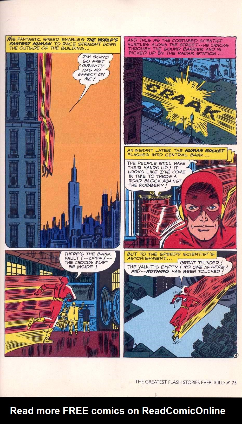 Read online The Greatest Flash Stories Ever Told comic -  Issue # TPB - 76