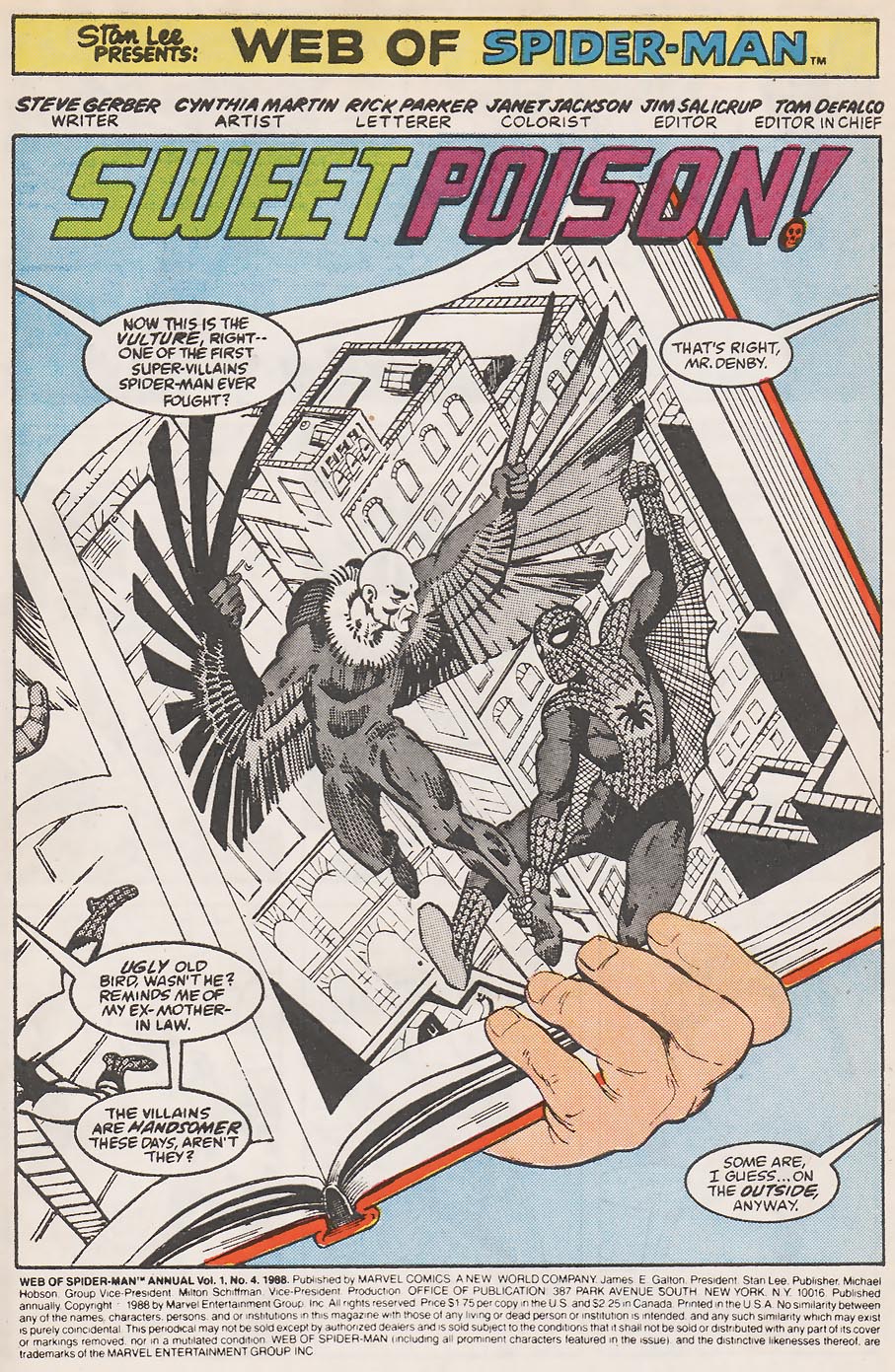 Read online Web of Spider-Man (1985) comic -  Issue # _Annual 4 - 2