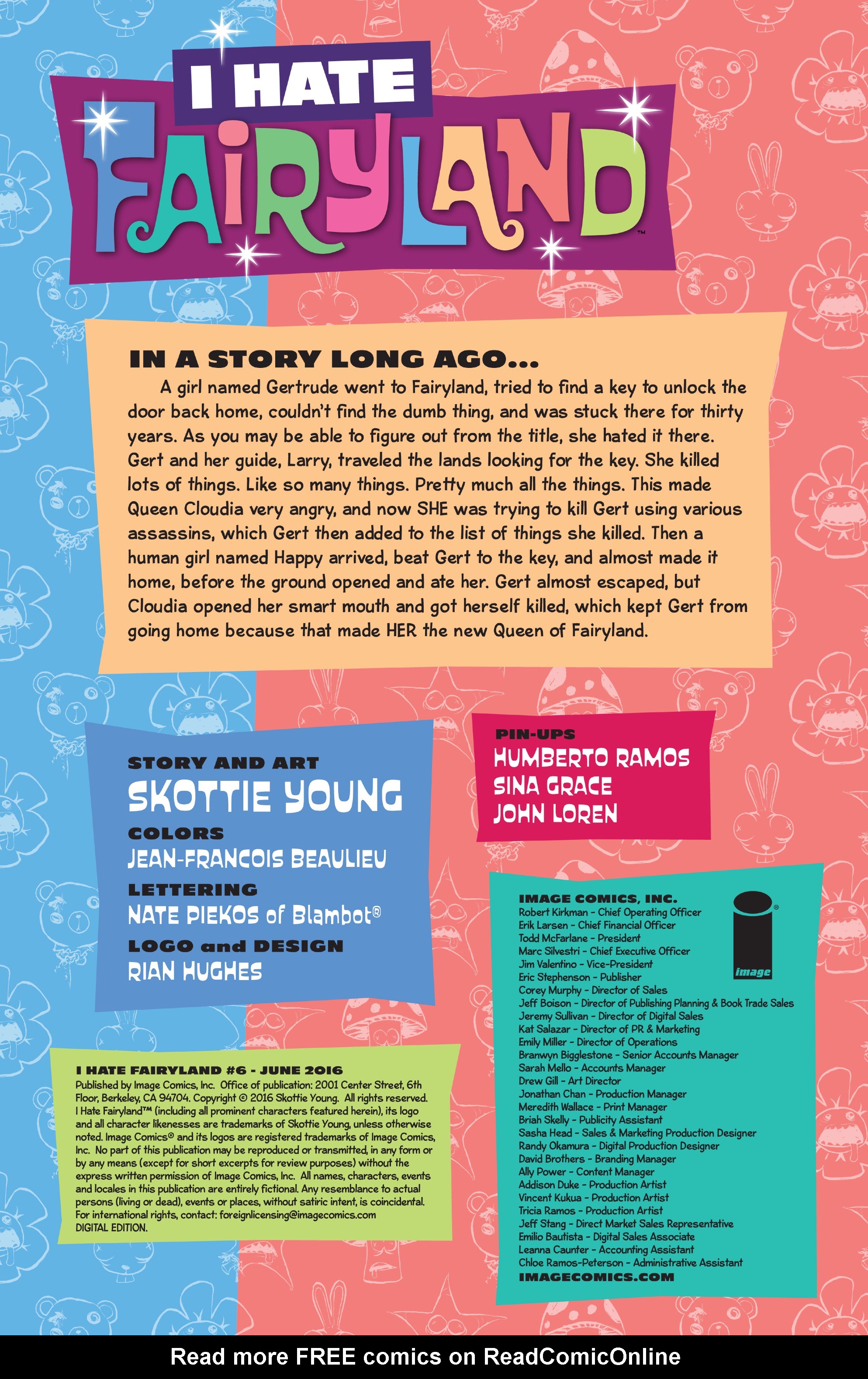 Read online I Hate Fairyland comic -  Issue #6 - 2