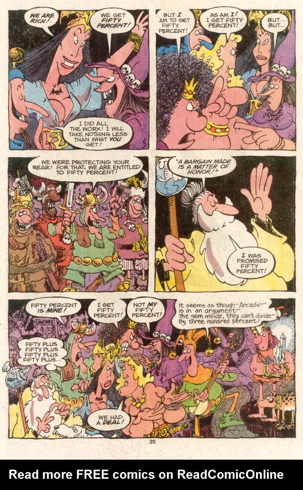 Read online Sergio Aragonés Groo the Wanderer comic -  Issue #47 - 21