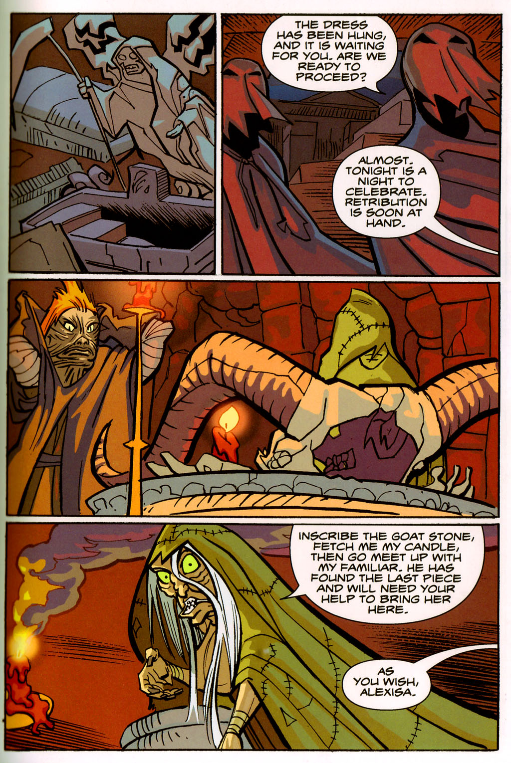 Read online Hellboy Animated: The Black Wedding comic -  Issue # TPB - 28