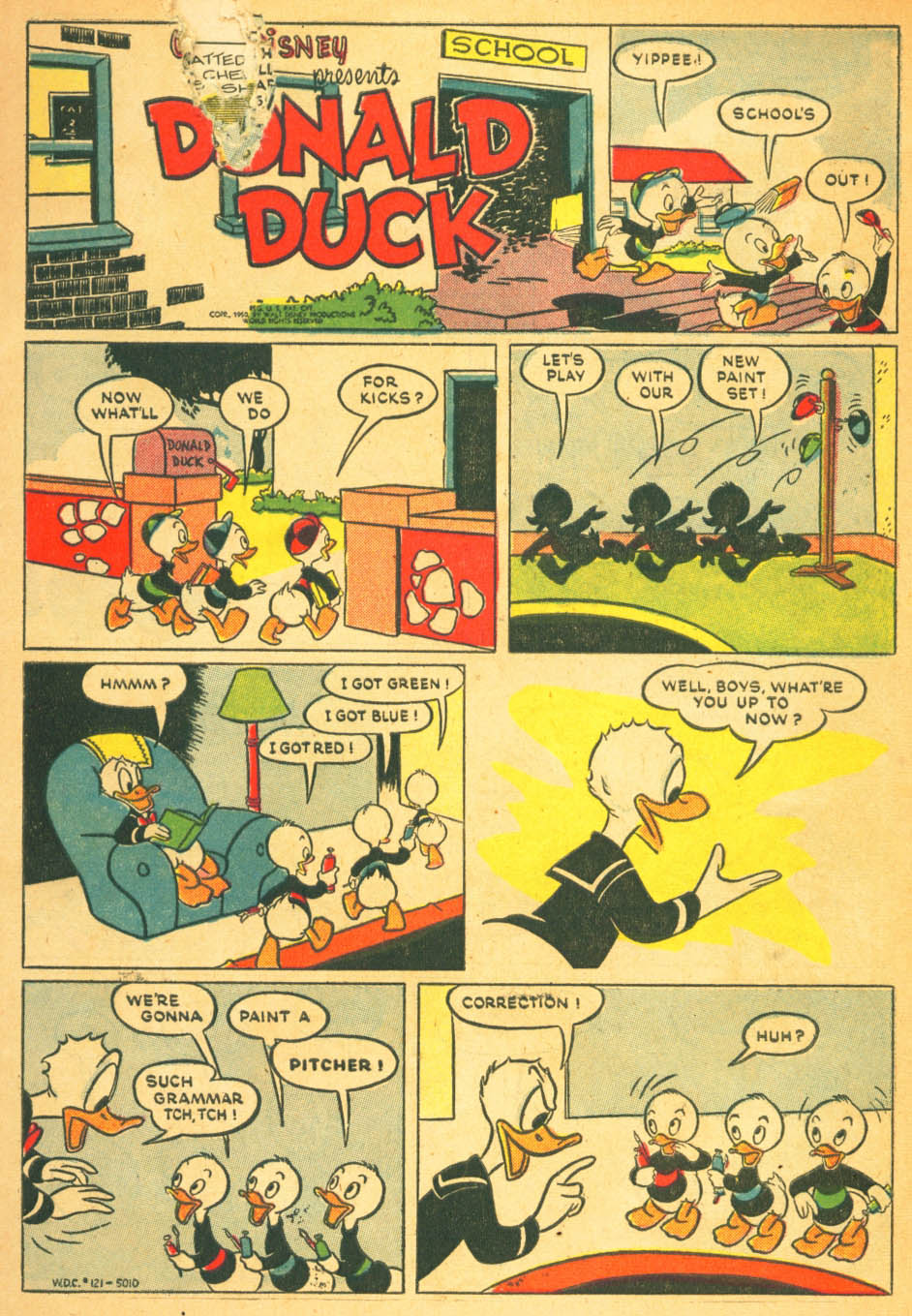 Read online Walt Disney's Comics and Stories comic -  Issue #121 - 3