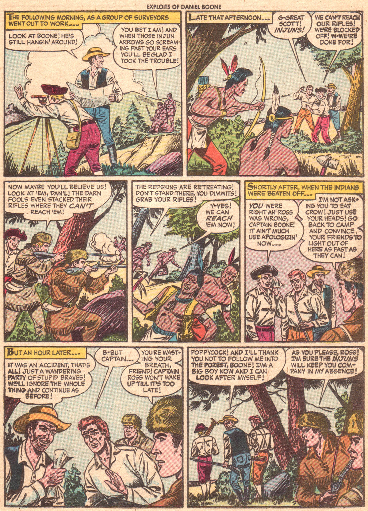 Read online Exploits of Daniel Boone comic -  Issue #5 - 25