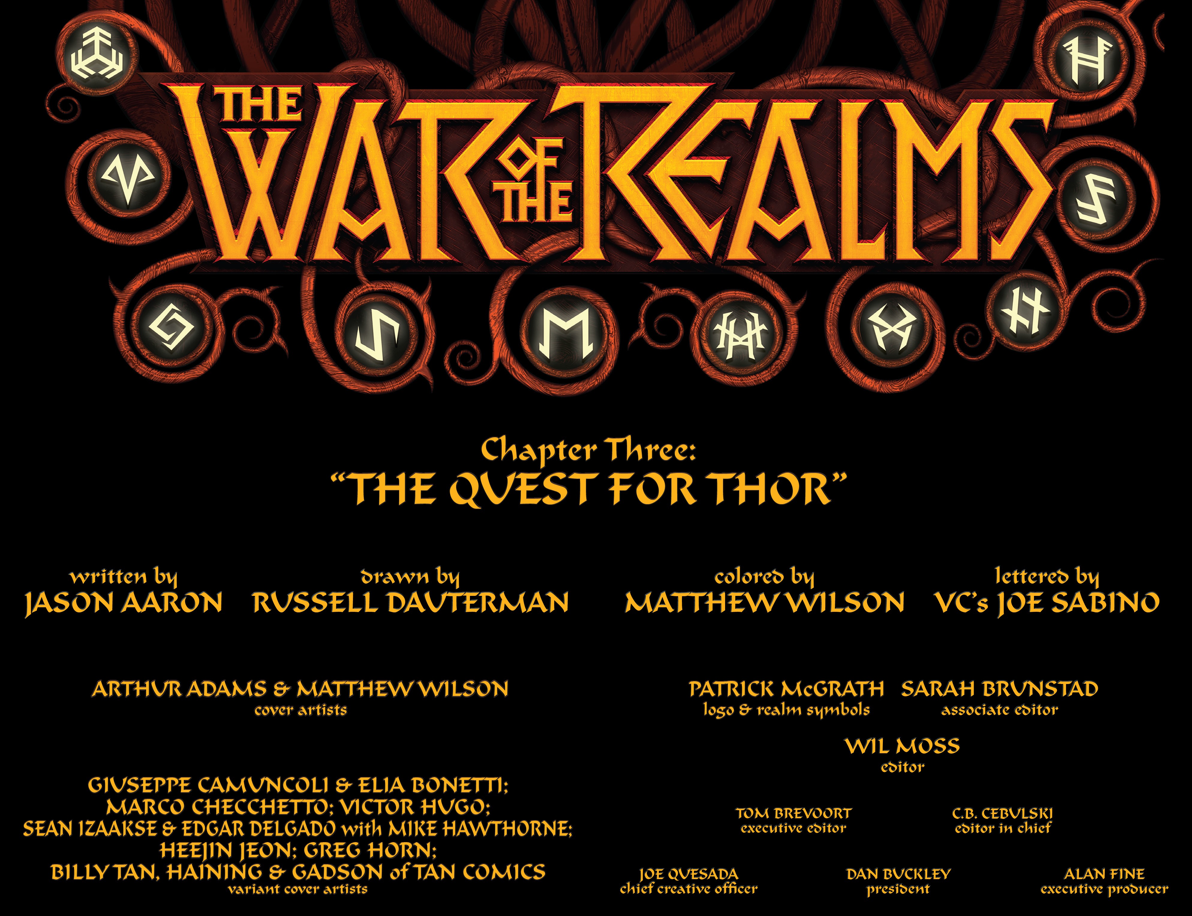 Read online War of the Realms comic -  Issue #3 - 3