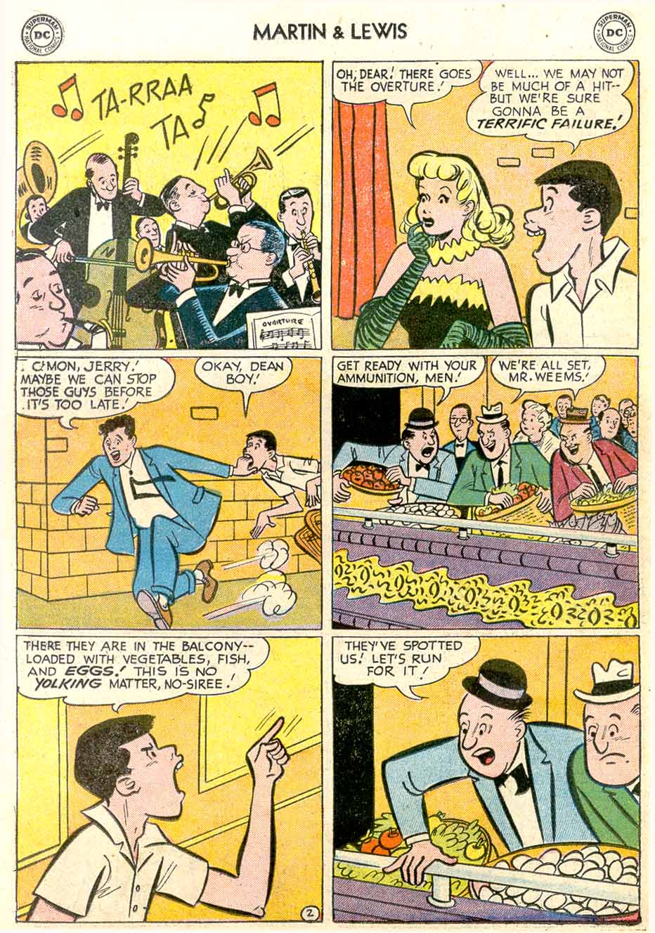 Read online The Adventures of Dean Martin and Jerry Lewis comic -  Issue #22 - 22