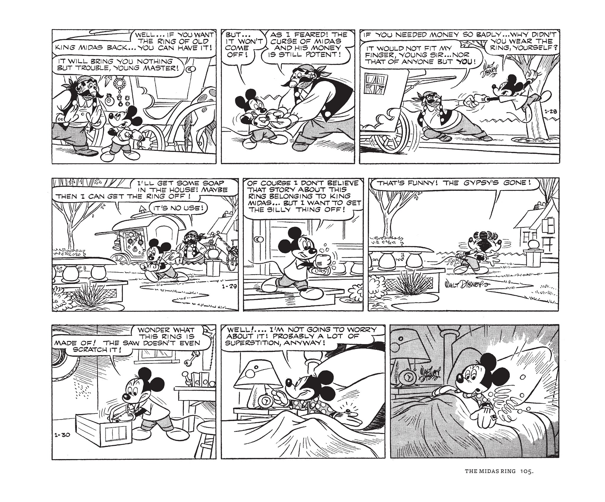 Read online Walt Disney's Mickey Mouse by Floyd Gottfredson comic -  Issue # TPB 11 (Part 2) - 5