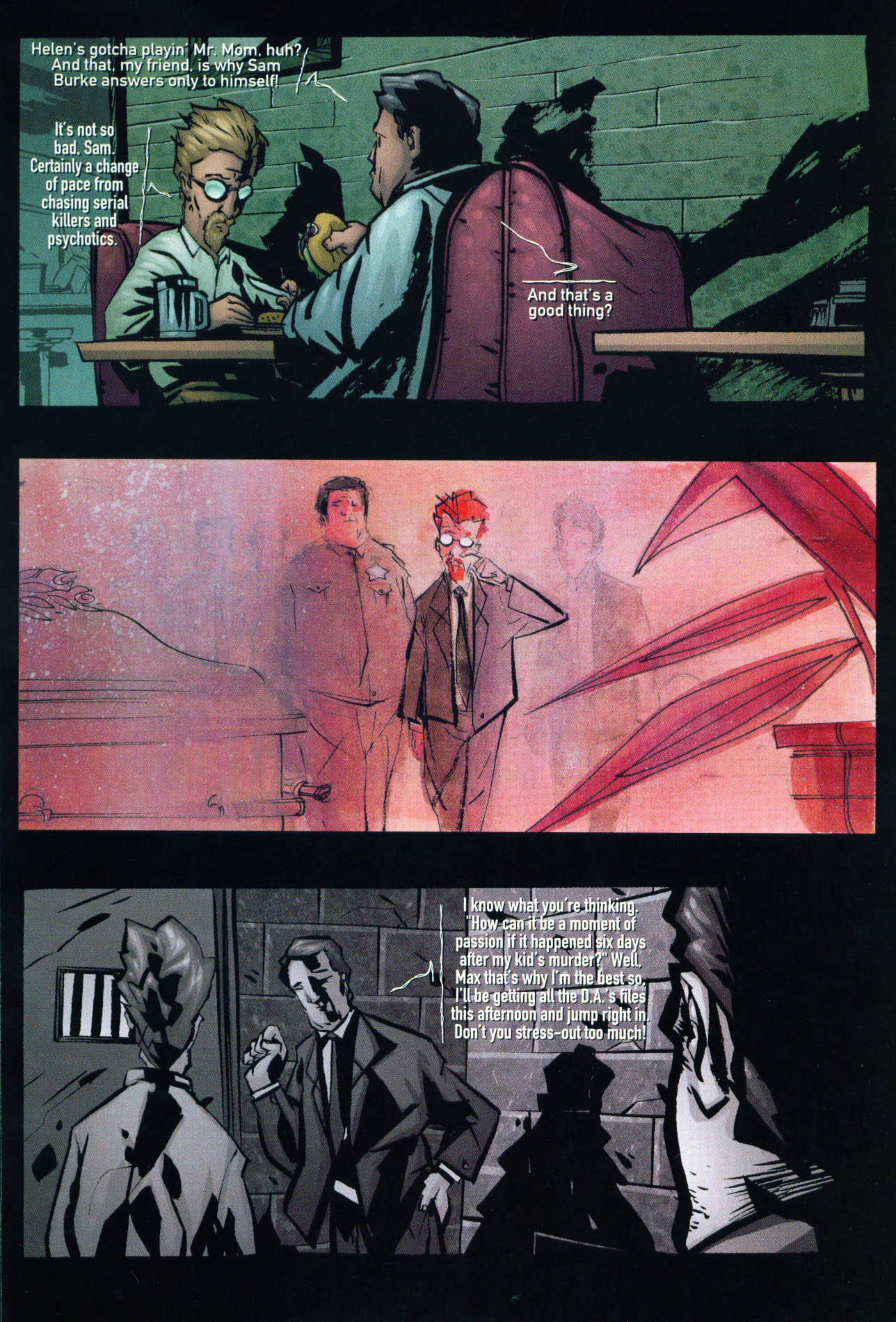 Read online Case Files: Sam and Twitch comic -  Issue #1 - 18