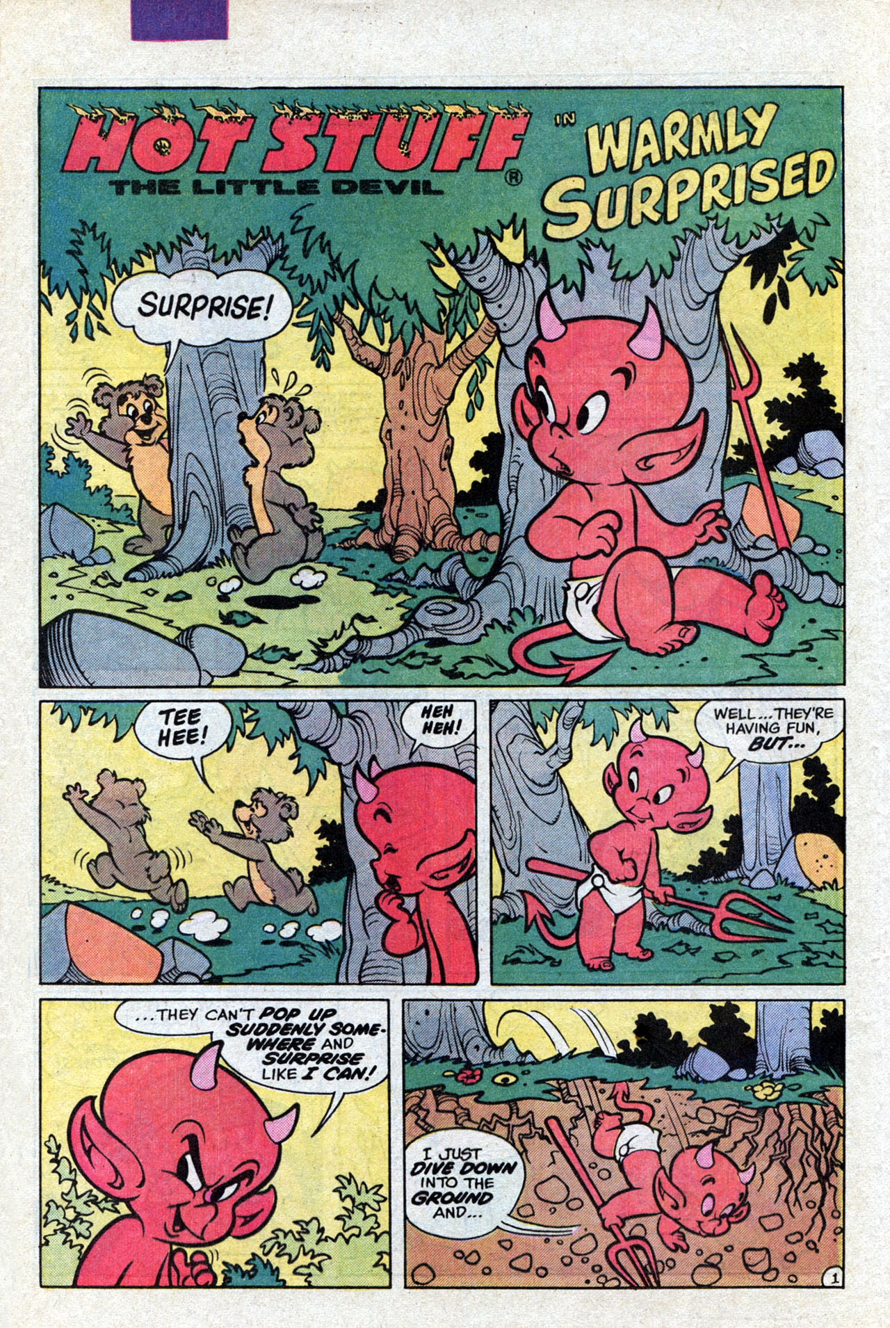 Read online Hot Stuff, the Little Devil comic -  Issue #170 - 12